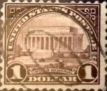 Stamps United States -  Intercambio 0,65 usd 1 dólar 1922
