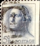 Stamps United States -  Intercambio 0,20 usd 5 cents. 1962