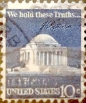 Stamps United States -  Intercambio 0,20 usd 10 cents. 1973