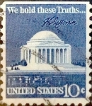 Stamps United States -  Intercambio 0,20 usd 10 cents. 1973
