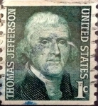 Stamps United States -  Intercambio 0,20 usd 1 cents. 1968