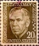 Stamps United States -  Intercambio 0,20 usd 20 cents. 1967