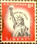 Sellos de America - Estados Unidos -  Intercambio 0,20 usd 11 cents. 1961