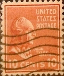 Stamps United States -  Intercambio 0,20 usd 10 cents. 1938