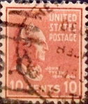 Stamps United States -  Intercambio 0,20 usd 10 cents. 1938