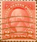 Sellos de America - Estados Unidos -  Intercambio 0,20 usd 2 cents. 1923