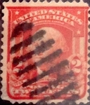 Sellos de America - Estados Unidos -  Intercambio 0,25 usd 2 cents. 1903