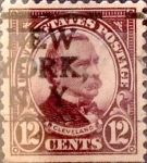Stamps United States -  Intercambio 0,35 usd 12 cents. 1923