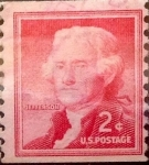 Sellos de America - Estados Unidos -  Intercambio 0,20 usd 2 cents. 1954