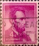 Stamps United States -  Intercambio 0,20 usd 4 cents. 1954