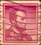 Stamps United States -  Intercambio 0,20 usd 4 cents. 1958