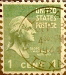 Stamps United States -  Intercambio 0,20 usd 1 cents. 1938