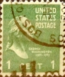 Sellos de America - Estados Unidos -  Intercambio 0,20 usd 1 cents. 1938