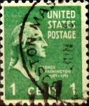 Sellos de America - Estados Unidos -  Intercambio 0,20 usd 1 cents. 1938