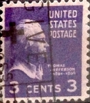 Sellos de America - Estados Unidos -  Intercambio 0,20 usd 3 cents. 1938