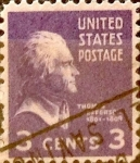 Sellos de America - Estados Unidos -  Intercambio 0,20 usd 3 cents. 1938