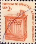 Sellos de America - Estados Unidos -  Intercambio 0,20 usd 2 cents. 1977