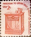 Sellos de America - Estados Unidos -  Intercambio 0,20 usd 2 cents. 1977