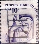 Stamps United States -  Intercambio 0,20 usd 10 cents. 1975