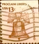 Stamps United States -  Intercambio 0,20 usd 13 cents. 1975