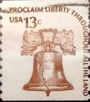 Stamps United States -  Intercambio 0,20 usd 13 cents. 1975