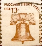 Sellos de America - Estados Unidos -  Intercambio 0,20 usd 13 cents. 1975