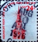 Stamps : America : United_States :  Intercambio 0,20 usd 24 cents. 1975