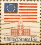 Sellos de America - Estados Unidos -  Intercambio 0,20 usd 13 cents. 1975