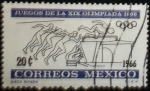 Sellos de America - M�xico -  XIX Juegos Olímpicos 1968