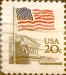 Stamps United States -  Intercambio 0,20 usd 20  cents. 1981