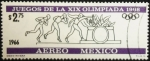 Stamps Mexico -  XIX Juegos Olímpicos 1968