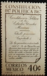 Stamps Mexico -  Constitución Política Mexicana 