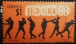 Stamps Mexico -  XIX Juegos Olímpicos 1968