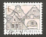 Stamps Czech Republic -  Puertas y entradas a casas