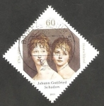 Stamps Germany -  Johann Gottfried Schadow, pintor y escultor