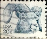 Stamps : America : United_States :  Intercambio 0,20 usd 20  cents. 1982