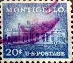 Stamps United States -  Intercambio 0,20 usd 20 cents. 1956