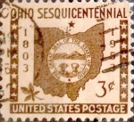Stamps United States -  Intercambio 0,20 usd 4 cents. 1953
