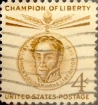 Stamps United States -  Intercambio 0,20 usd 4 cents. 1958