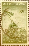 Stamps United States -  Intercambio 0,20 usd 3 cents. 1945