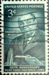 Stamps United States -  Intercambio 0,20 usd 3 cents. 1956