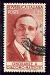 Stamps Italy -  70 Aniversario del nacimiento del socialista Giacomo Matteoti