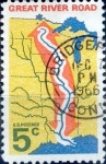 Sellos de America - Estados Unidos -  Intercambio cxrf2 0,20 usd 5 cents. 1966