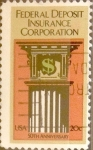 Stamps United States -  Intercambio 0,20 usd 20 cents. 1984