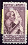 Stamps : Europe : Italy :  V Centenario del nacimiento de Americo Vespucio