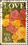 Stamps United States -  Intercambio 0,20 usd 45 cents. 1988