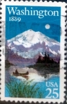 Stamps United States -  Intercambio cxrf2 0,20 usd 25 cents. 1989
