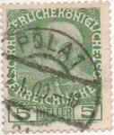 Stamps : Europe : Austria :  Y & T Nº 104 (I)