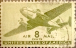 Stamps United States -  Intercambio 0,20 usd 8 cents. 1944