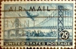 Stamps United States -  Intercambio 0,20 usd 25 cents. 1947